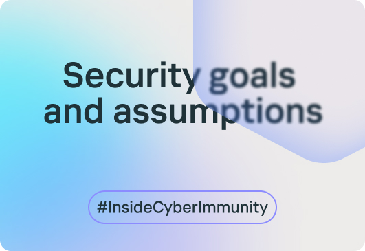 The starting point for creating Secure by Design systems